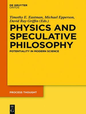 cover image of Physics and Speculative Philosophy